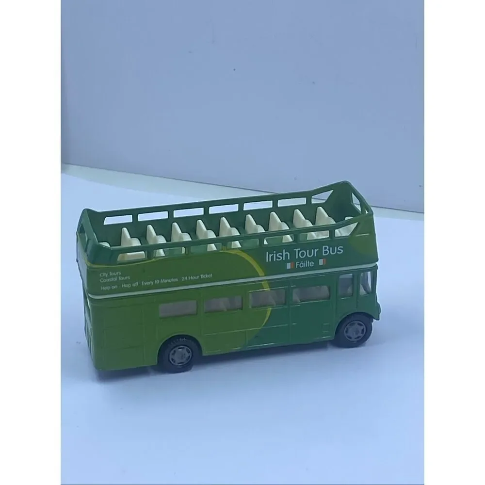 MOTOR MAX IRISH OPEN TOP TOUR BUS DIECAST CAR